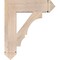 Ekena Millwork Balboa Arts & Crafts Smooth Bracket, Douglas Fir, 5 1/2"W x 24"D x 28"H BKT06X24X28BOA03SDF - alternate 4